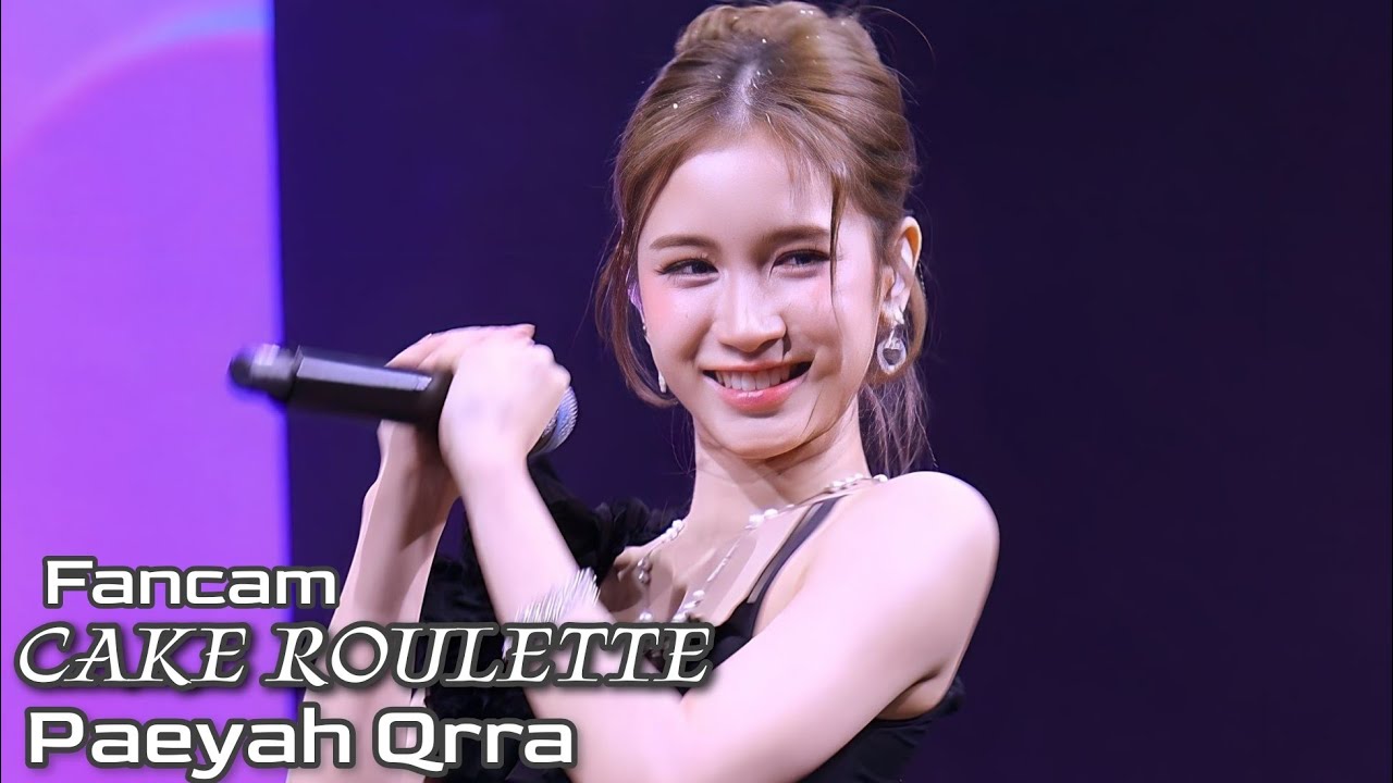 Paeyah QRRA 'CAKE ROULETTE' 4K Fancam | MIXEDPOP Music Festival Bangkok 2025