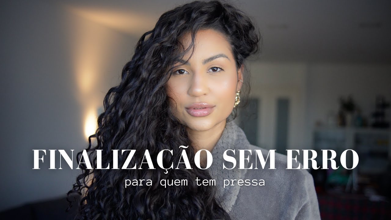 FINALIZAÇÃO ATUALIZADA  - CACHOS SOLTOS e DEFINIDOS!