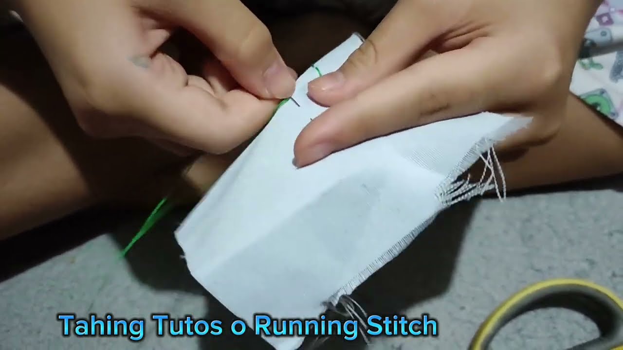 4 na Pangunahing Pananahi sa kamay || EPP 5 Quarter 3 Performance Task 2