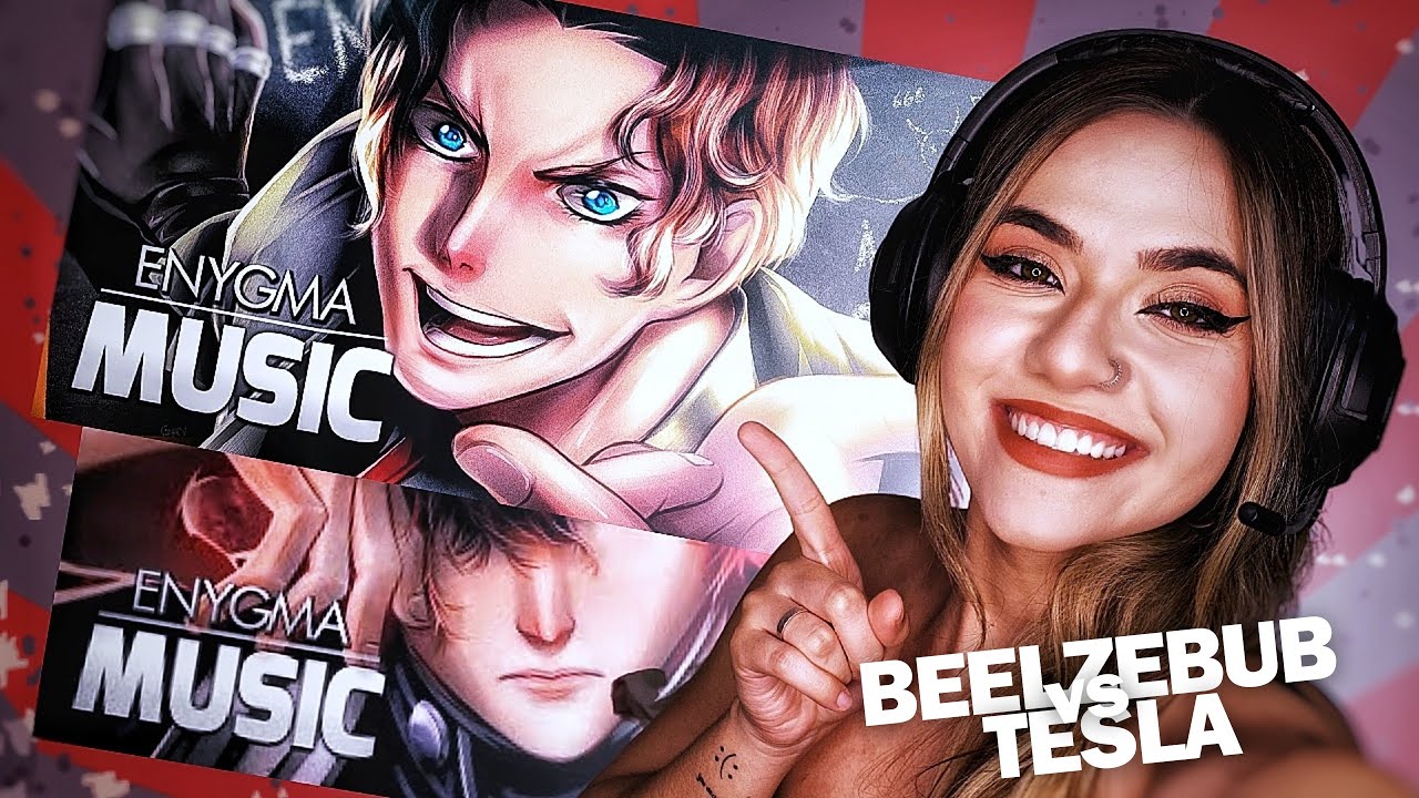 REACT ENYGMA - ANJO CAIDO (BEELZEBUB) E CIÊNCIA (NIKOLA TESLA) | Luana Modena
