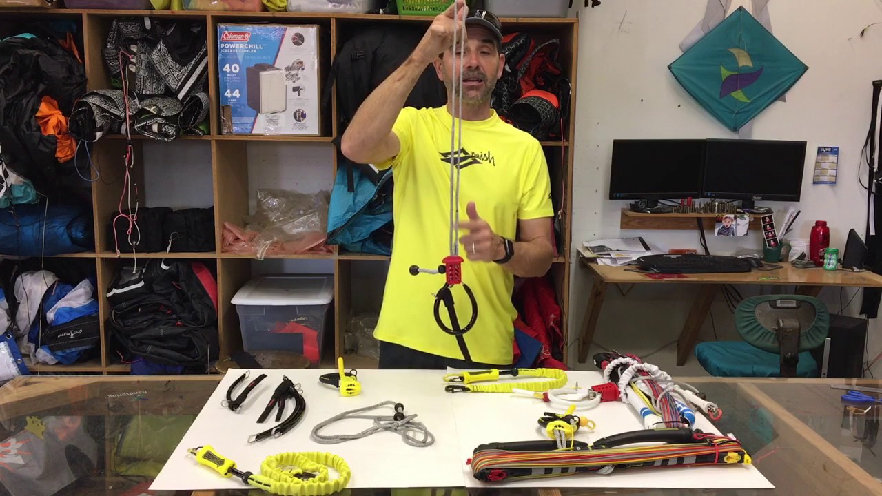 Building a Kiteboarding Control Bar