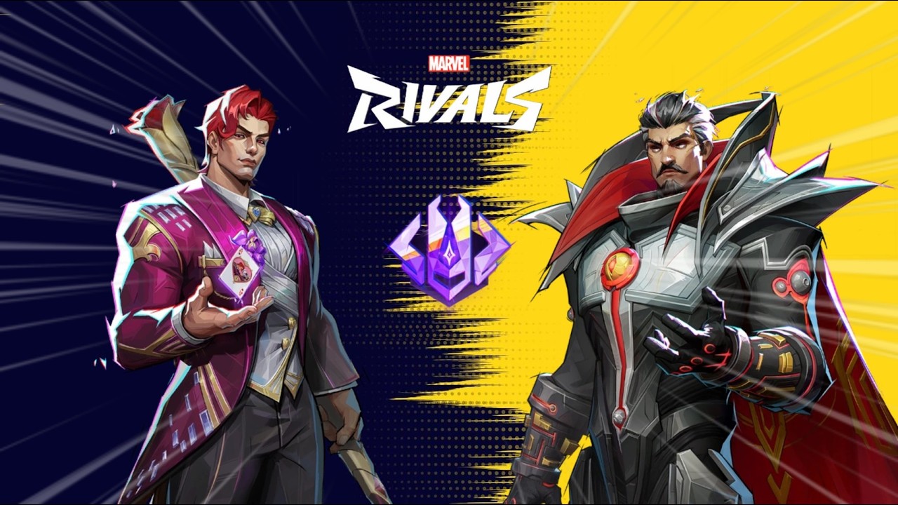 Marvel Rivals Season 6.5 - Gambit and Strange winning matches in Grand Master