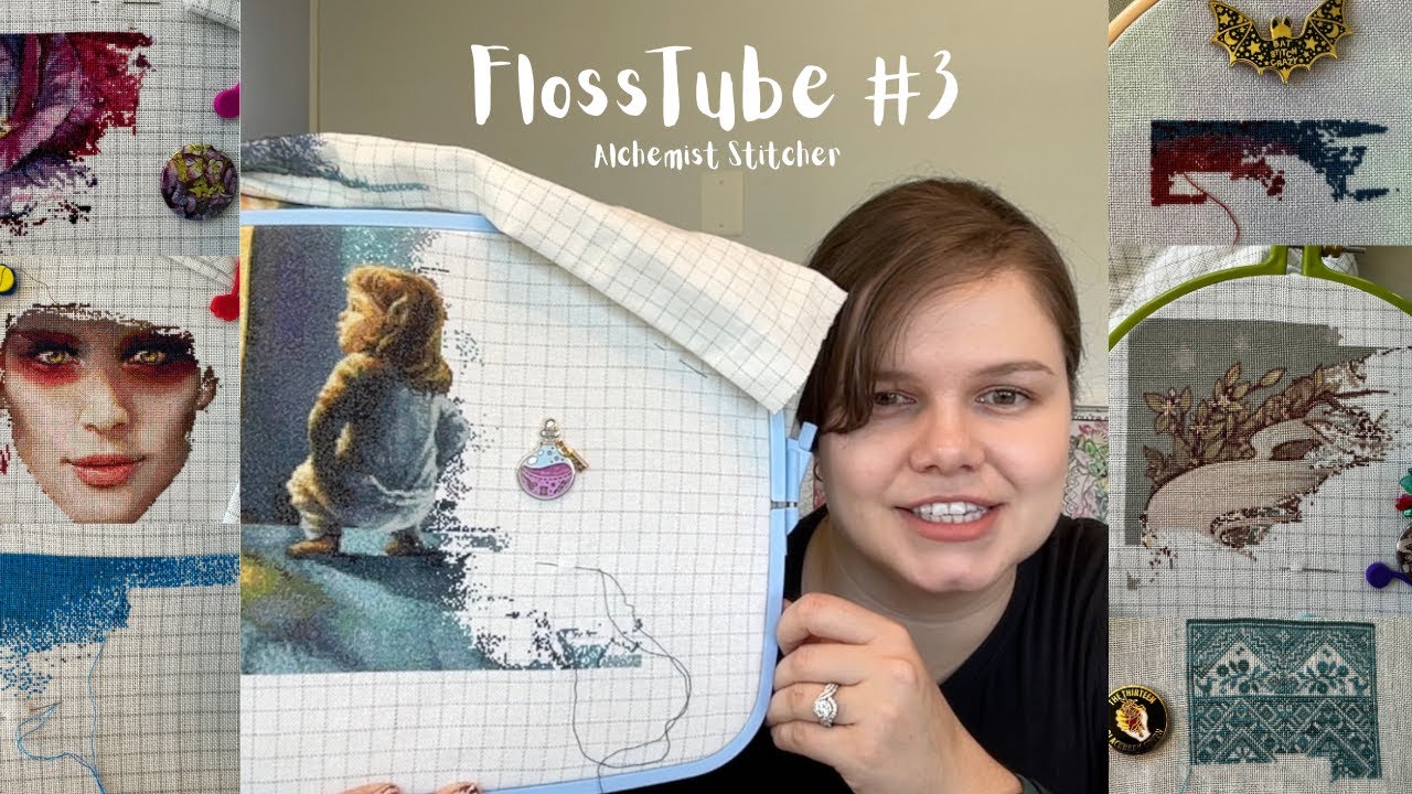 FlossTube #3 - WIP updates, New Starts, Retreat Recap
