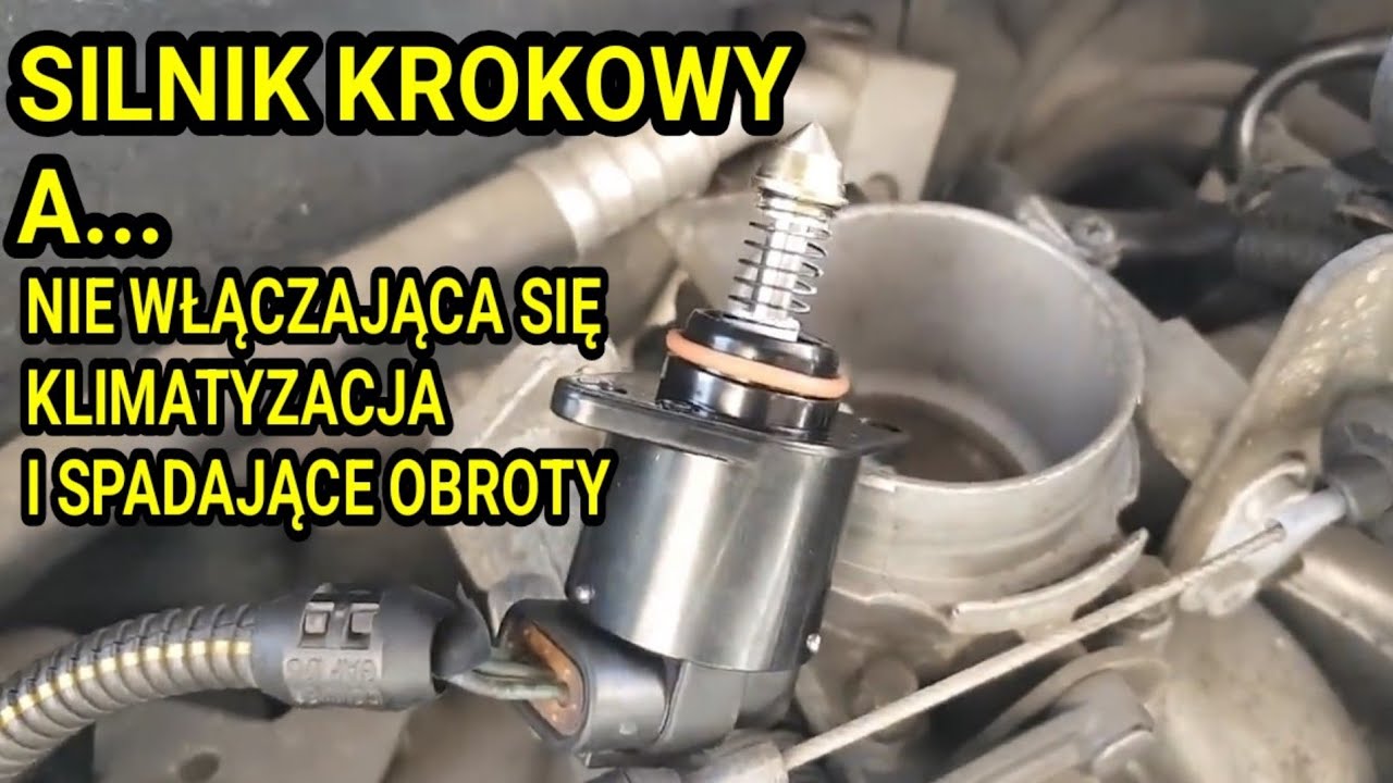 OPEL ASTRA G - SILNIK GAŚNIE OBROTY SPADAJĄ GDY WŁĄCZONA KLIMATYZACJA - SILNIK KROKOWY IAC - AWARIA