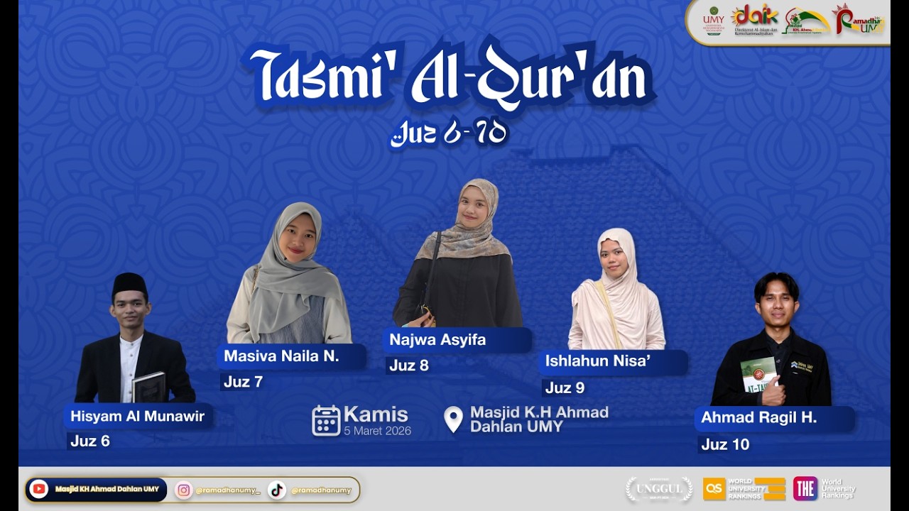 Tasmi' Ramadhan UMY 1447 H | Day 2 | Juz 10