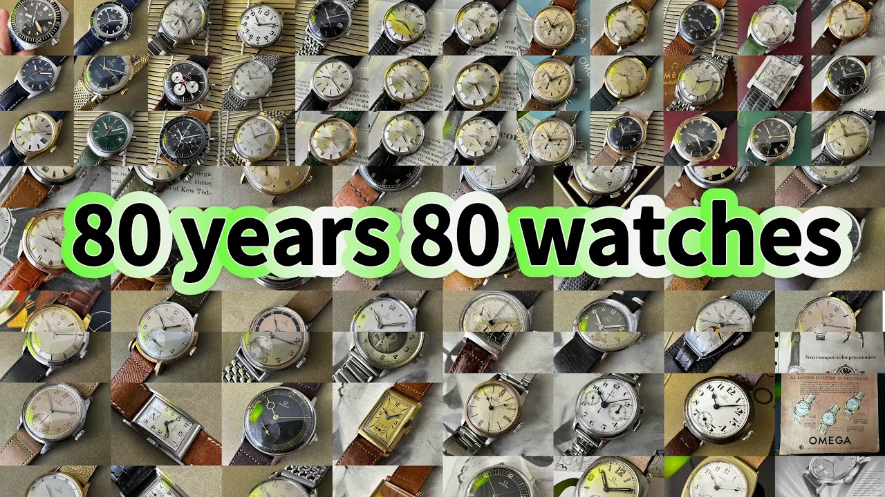 1900 to 1979 - 8 Decades of Omega Evolution in 8 Minutes