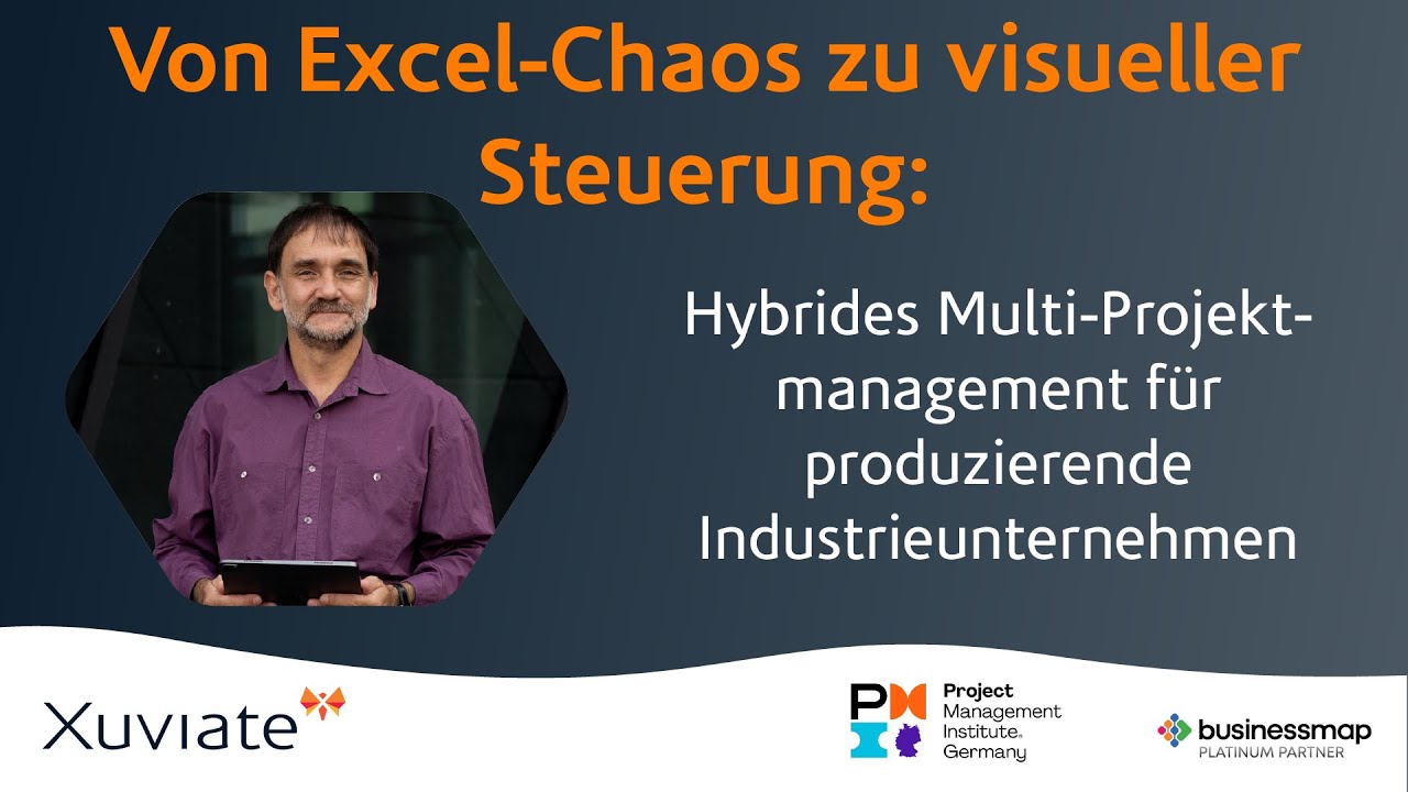 Von Excel-Chaos zu visueller Steuerung: Hybrides Multi-Projektmanagement für Industrieunternehmen