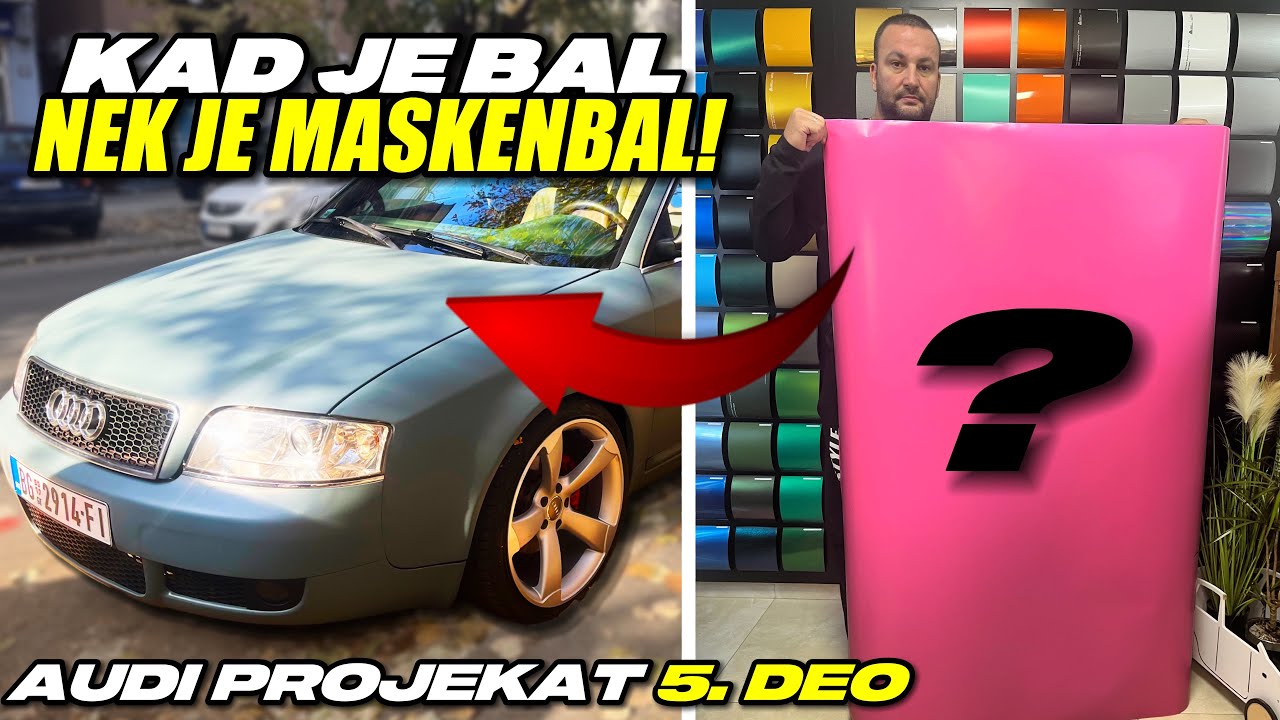 STAVIO SAM NOVU FOLIJU! | PROJEKAT AUDI A6 |