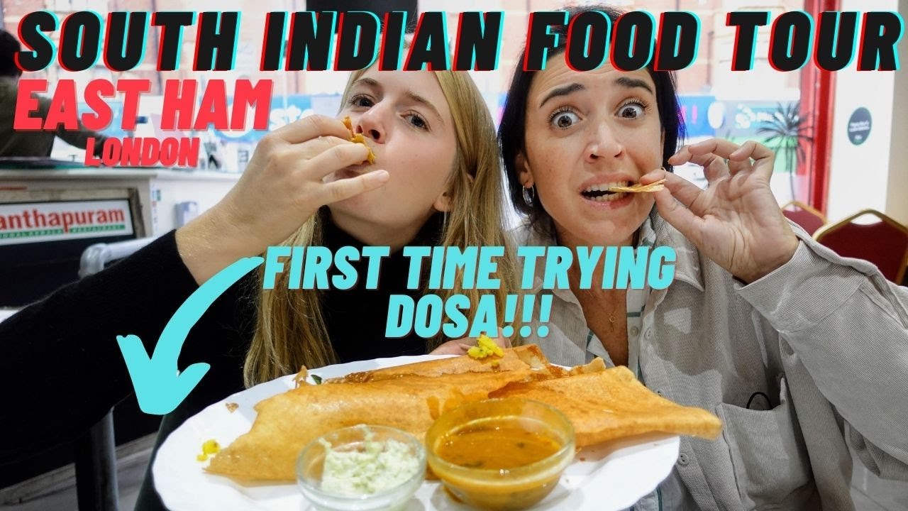 EXPLORING South India in London! Indian Food Tour in East Ham: Trying food from Kerala!!