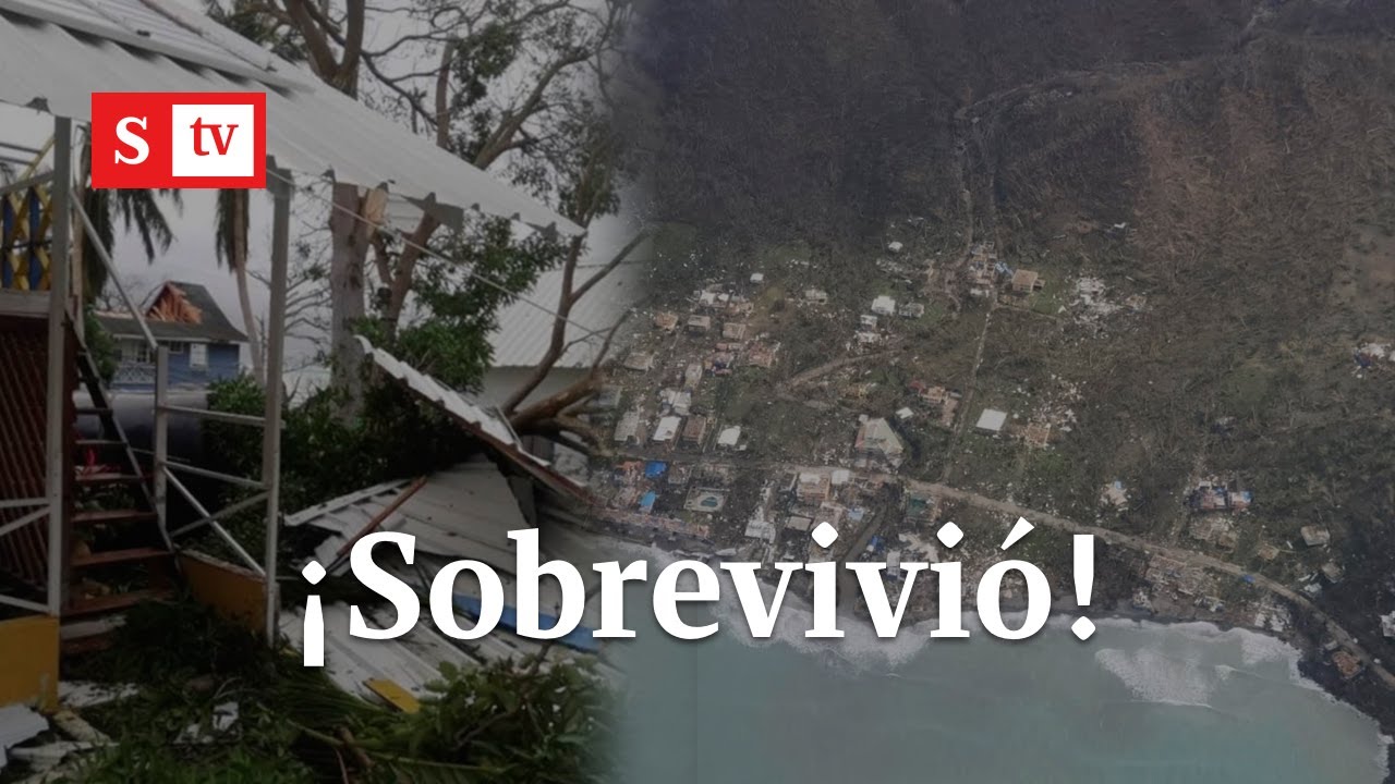 Sobreviviente del huracán Iota en Providencia cuenta cómo se salvó | Semana Noticias