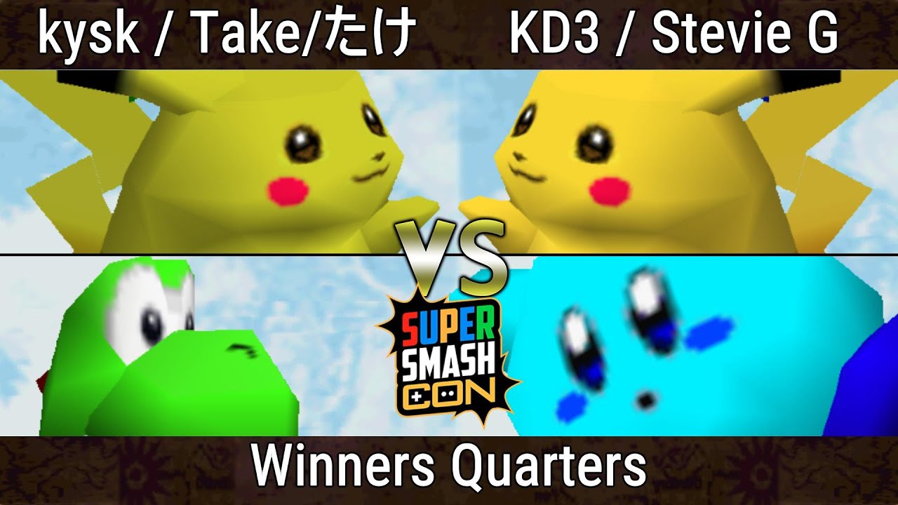 SSC 2023 - kysk & Take Vs. KD3 & Stevie G - Smash Bros - SSB64