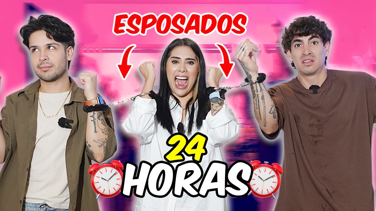 24 HORAS ESPOSADOS con mi EX-NOVIO y mi MEJOR AMIGO 😱| Me arrepiento de haber hecho esto