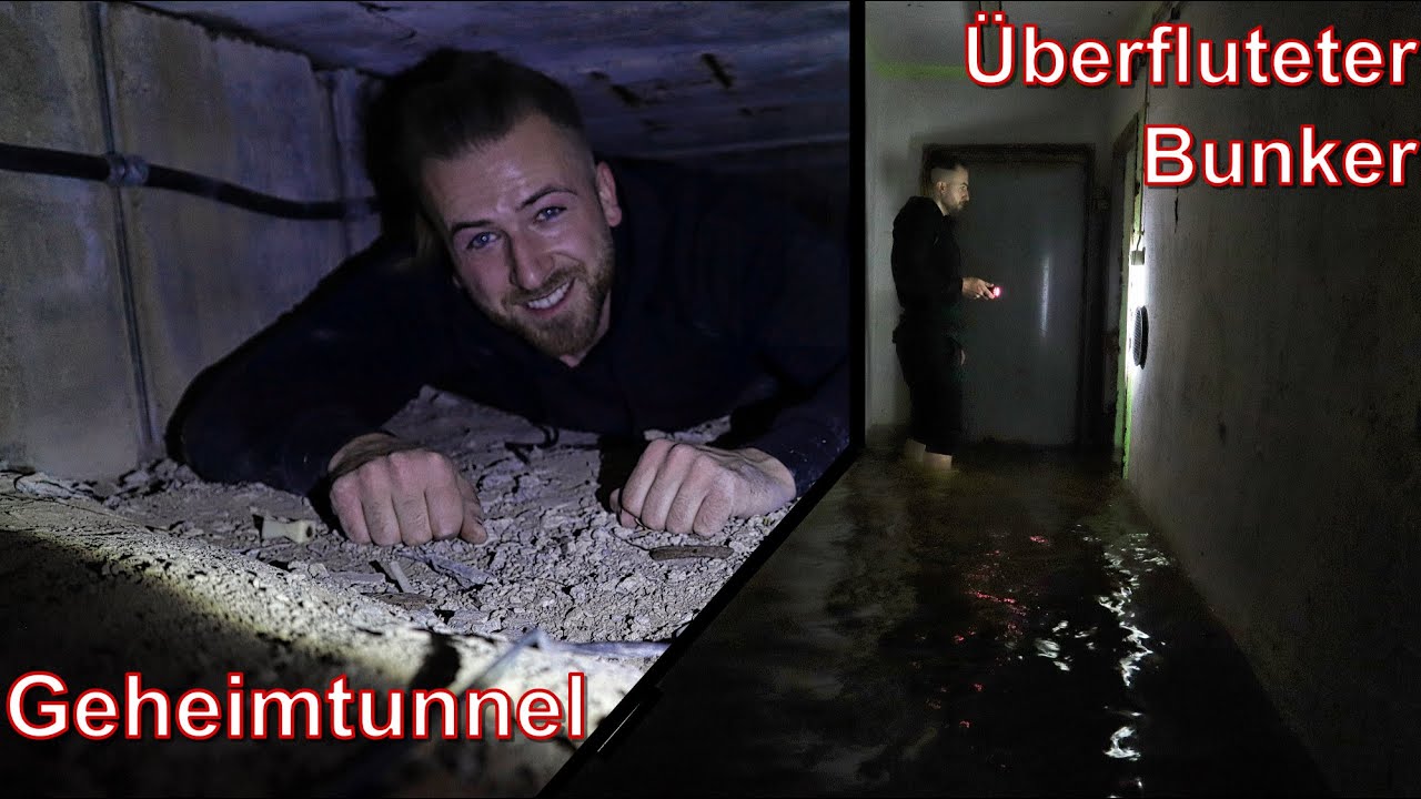 GEHEIMTUNNEL und &uuml;berfluteter BUNKER in alter Radarstation gefunden! // Lost Place