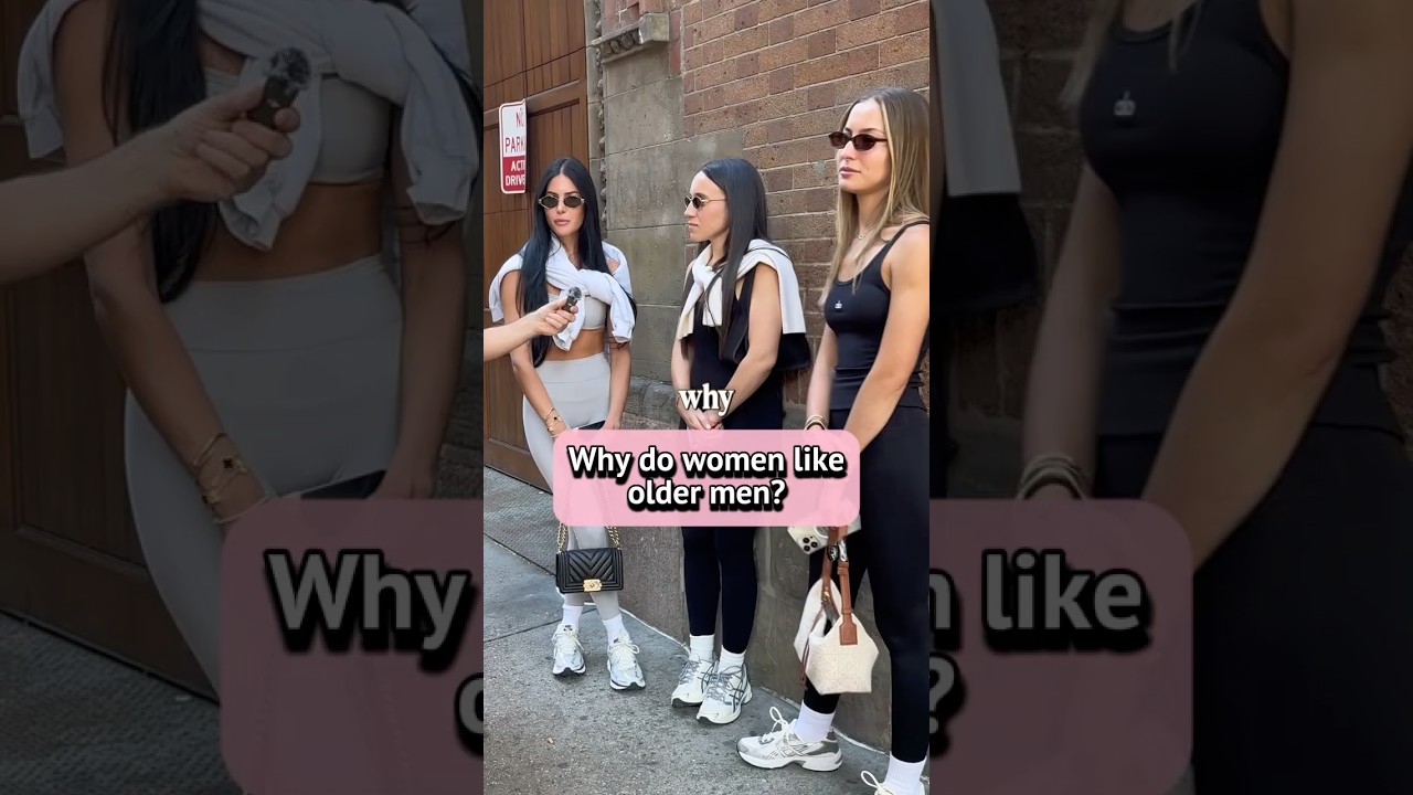 Why Younger Women Date Older Men 👀 | NYC Street Interview&rdquo;