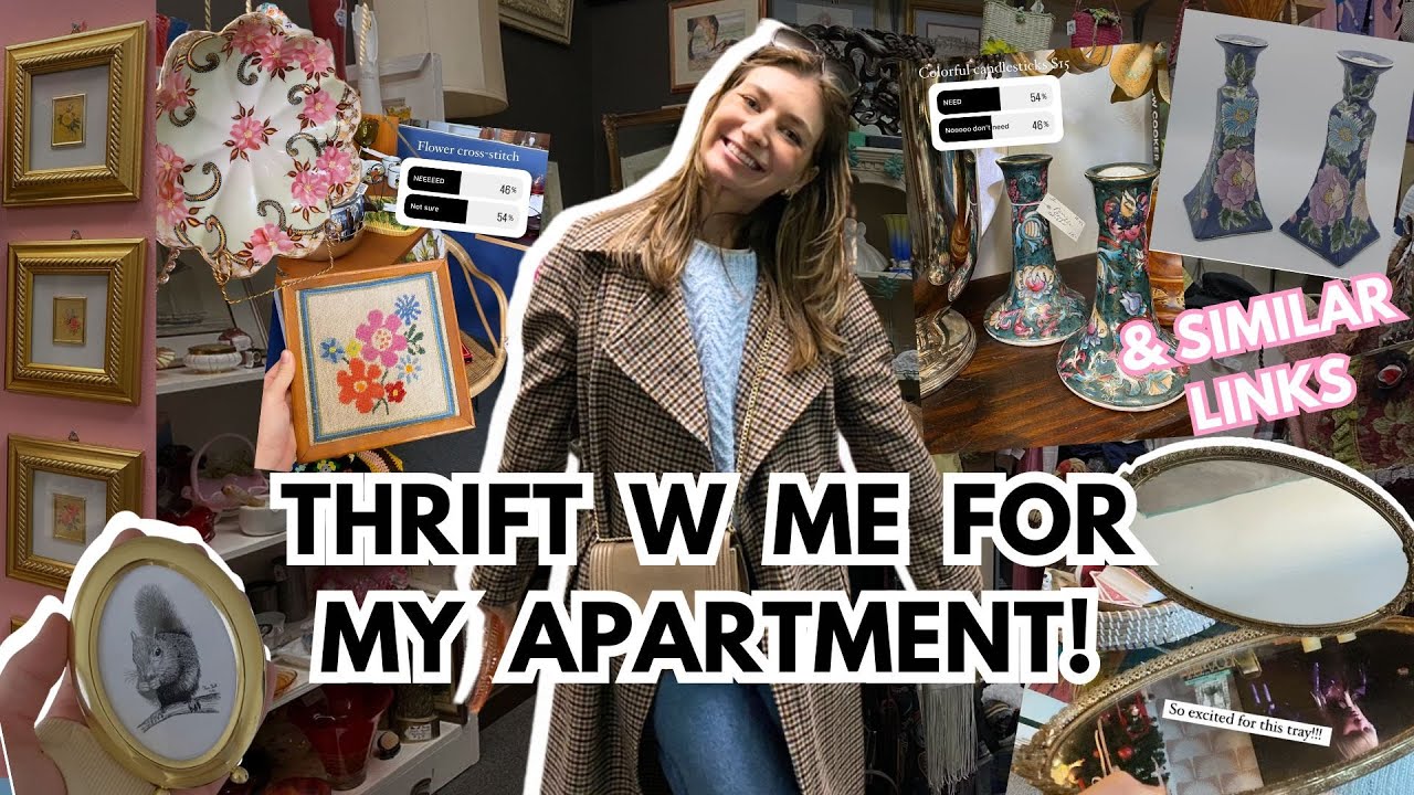 THRIFTING HOUSEWARES IN VIRGINIA & HAUL (w similar links)... ft. my sister!!