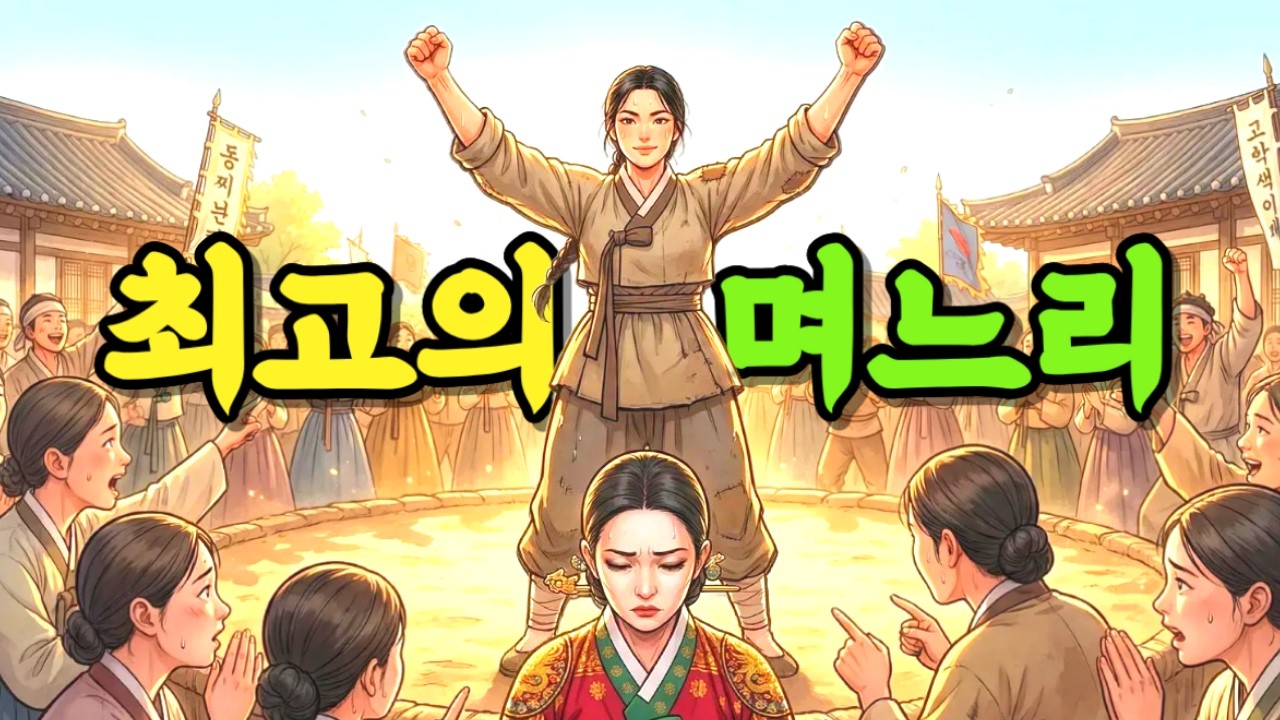 구박만 받던 그 집 며느리가 최고의 며느리가 된 이유 l 옛날이야기 야담 설화 민담