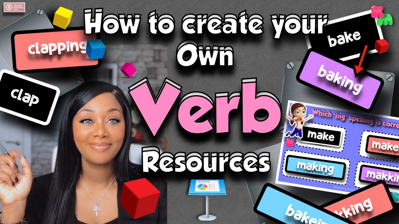How to Create Your Own Verb Teaching Resources || NQT & Trainee Teachers || Diamond Education Hub