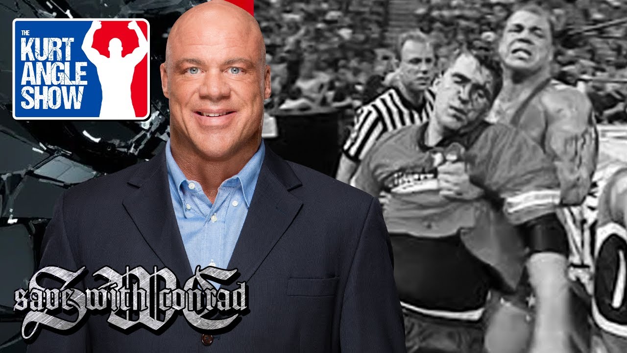 Kurt Angle on working 3 matches in one night WITH A CONCUSSION