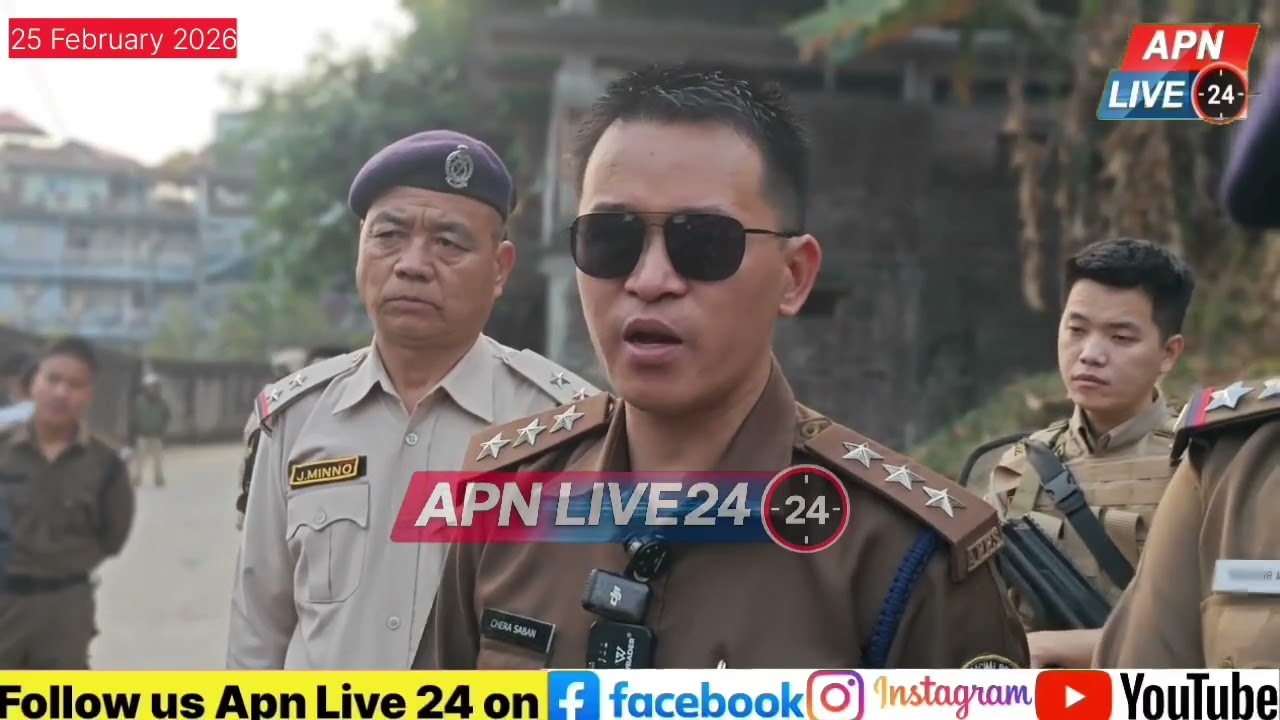 Media briefing by Chera Sawan SDPO itanagar 