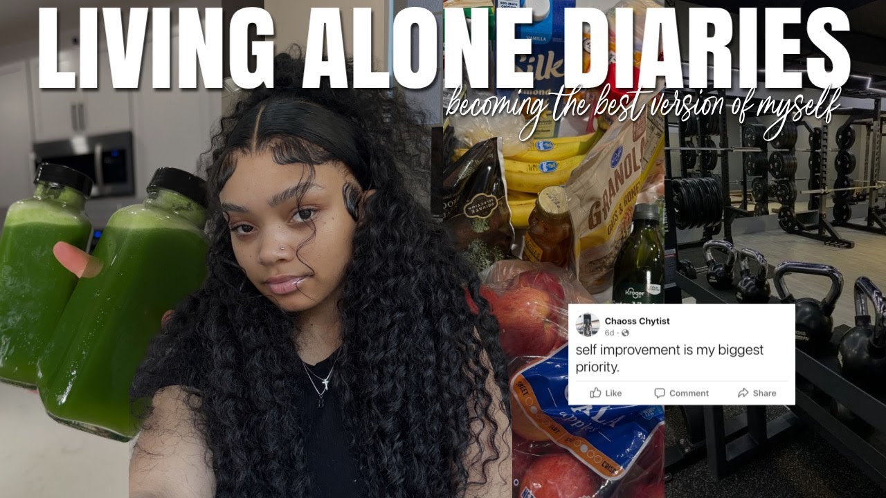 living alone diaries ᥫ᭡. | trying to better myself & build healthy habits