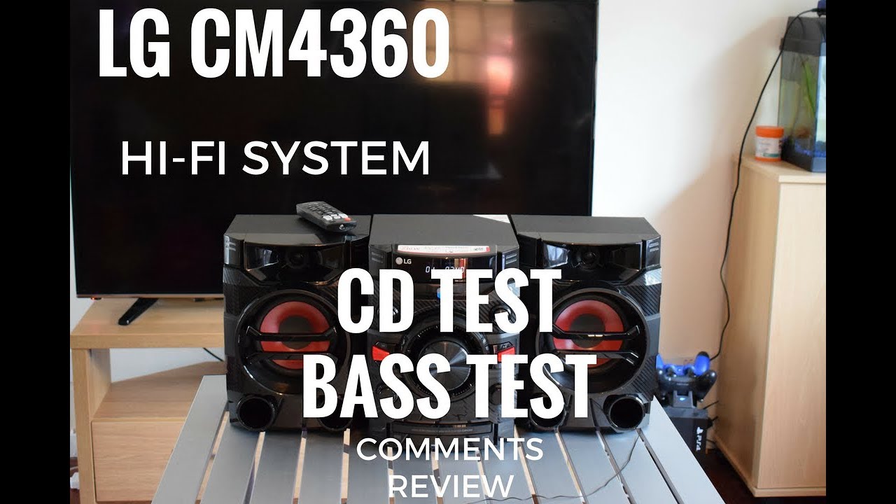 Тестирование мини-системы Hi-Fi LG CM 4360