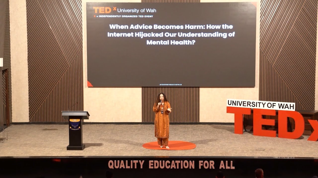 When Advice Becomes Harm: Understanding of Mental Health | Rooshan Alam | TEDxUniversity of Wah