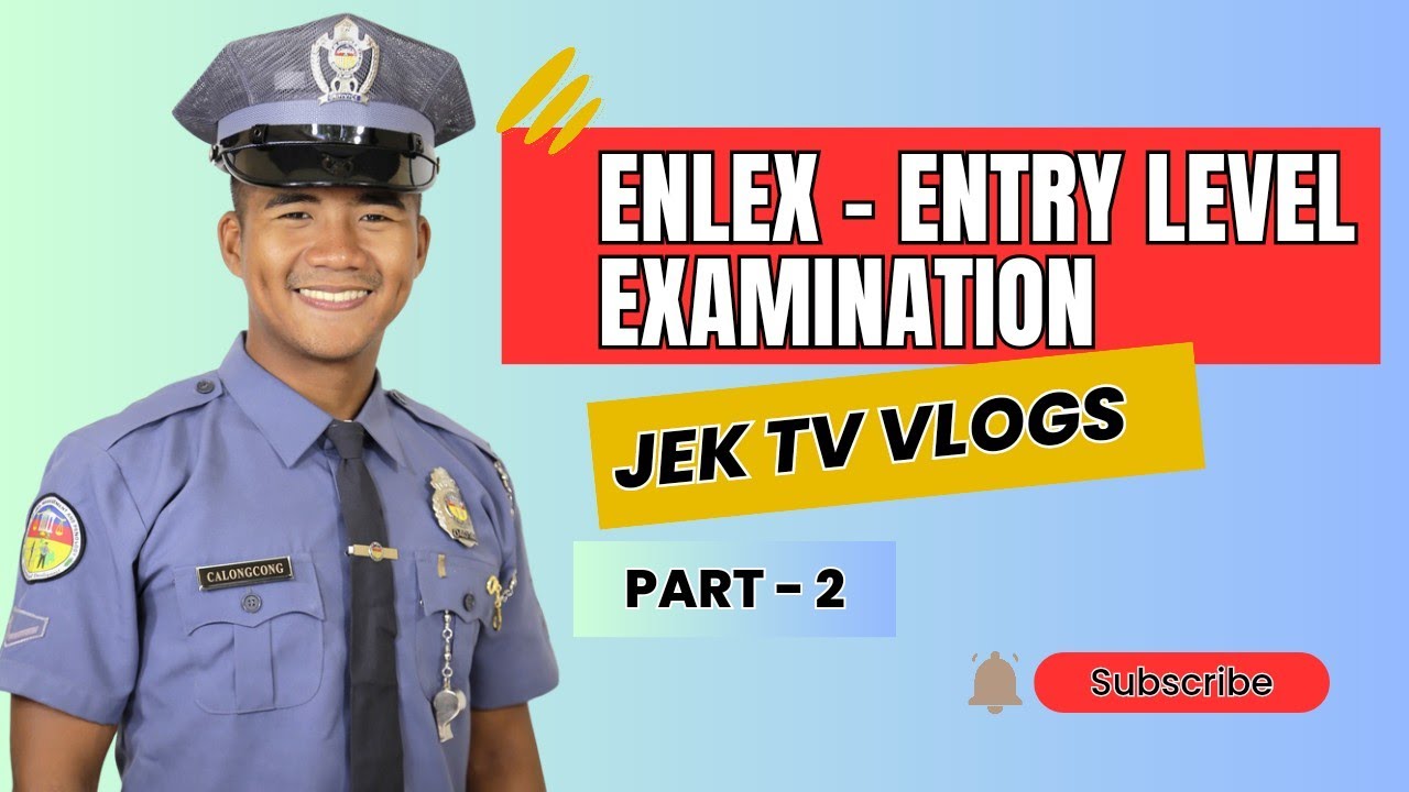 ENLEX - ENTRY LEVEL EXAM FOR BJMP APPLICANT