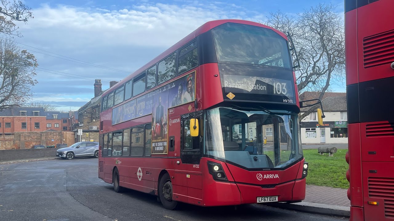 Hybrids?? | Episode 1 | Arriva London Volvo B5LH Wright Gemini 3 HV352 LF67 EUX Working The 103.
