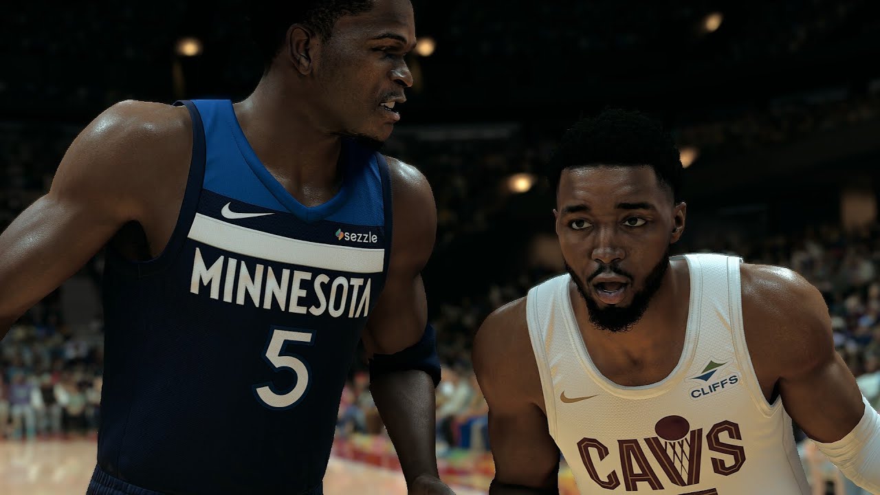 Моды для NBA 2K26 на ПК: │Миннесота Тимбервулвз против Кливленда │Мод с табло от Amazon Prime