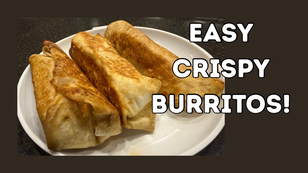 I Cleaned Out My Fridge & Made These Crispy Breakfast Burritos!