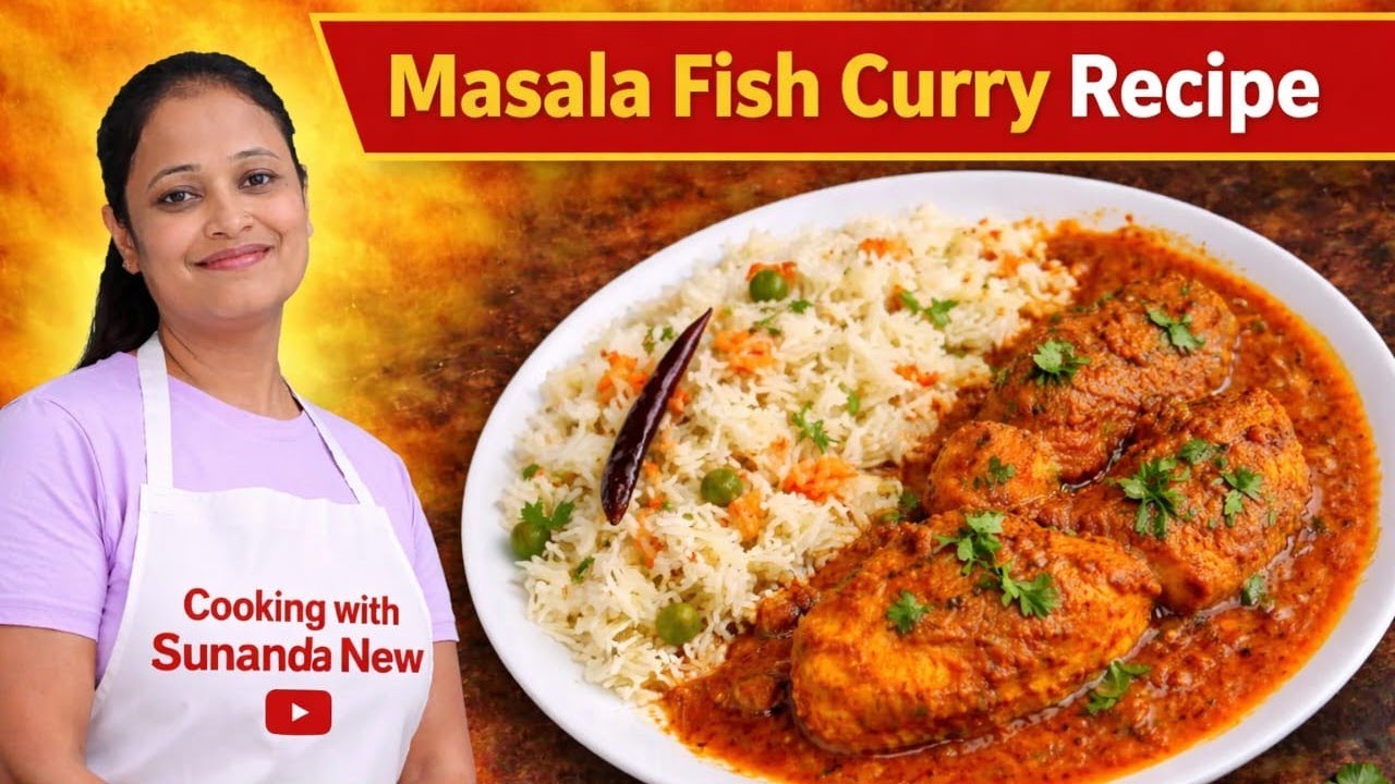 Rohu Fish Curry | Masala Fish Curry Recipe #fishcurry #fishrecipe 