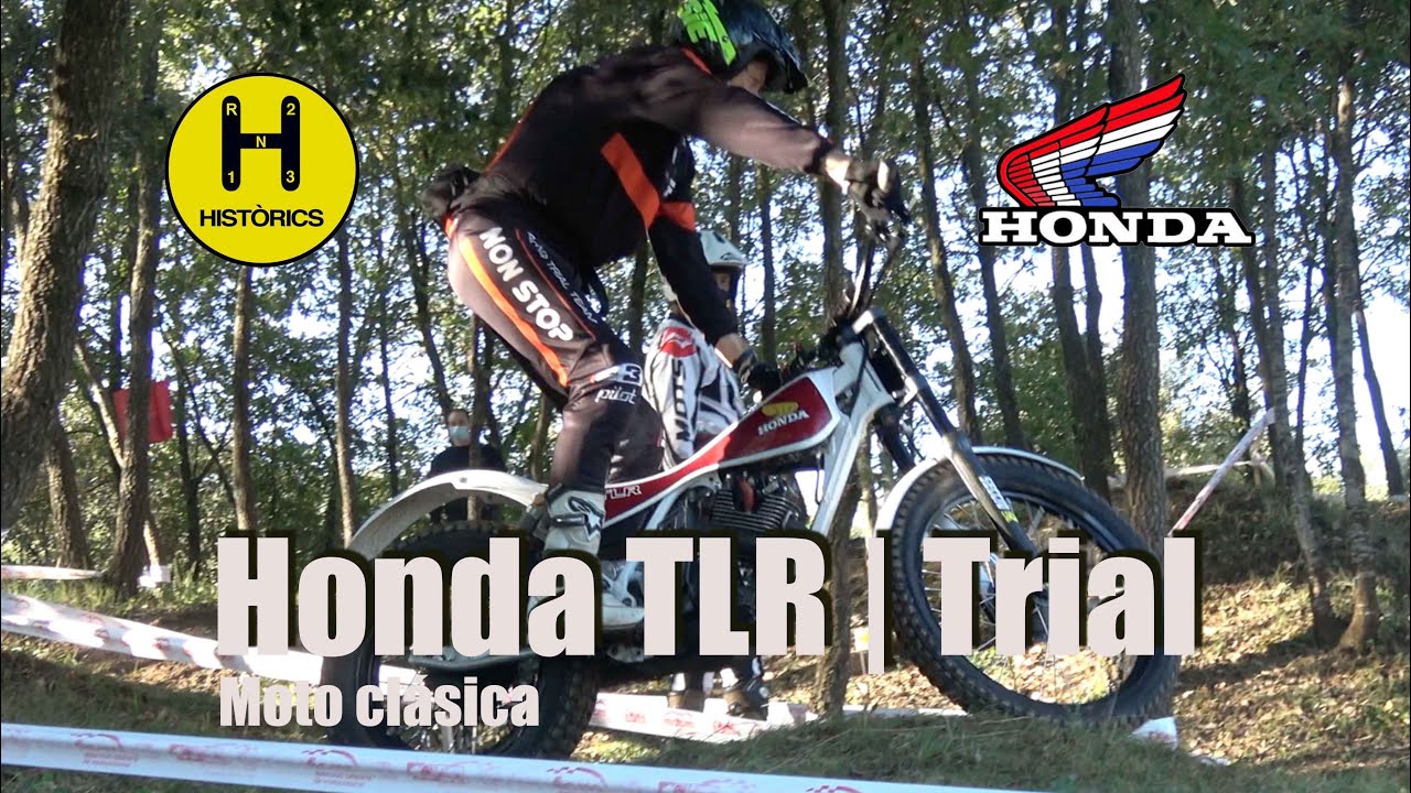 Honda TLR TRIAL 200 | Moto clásica de Trial 4 T