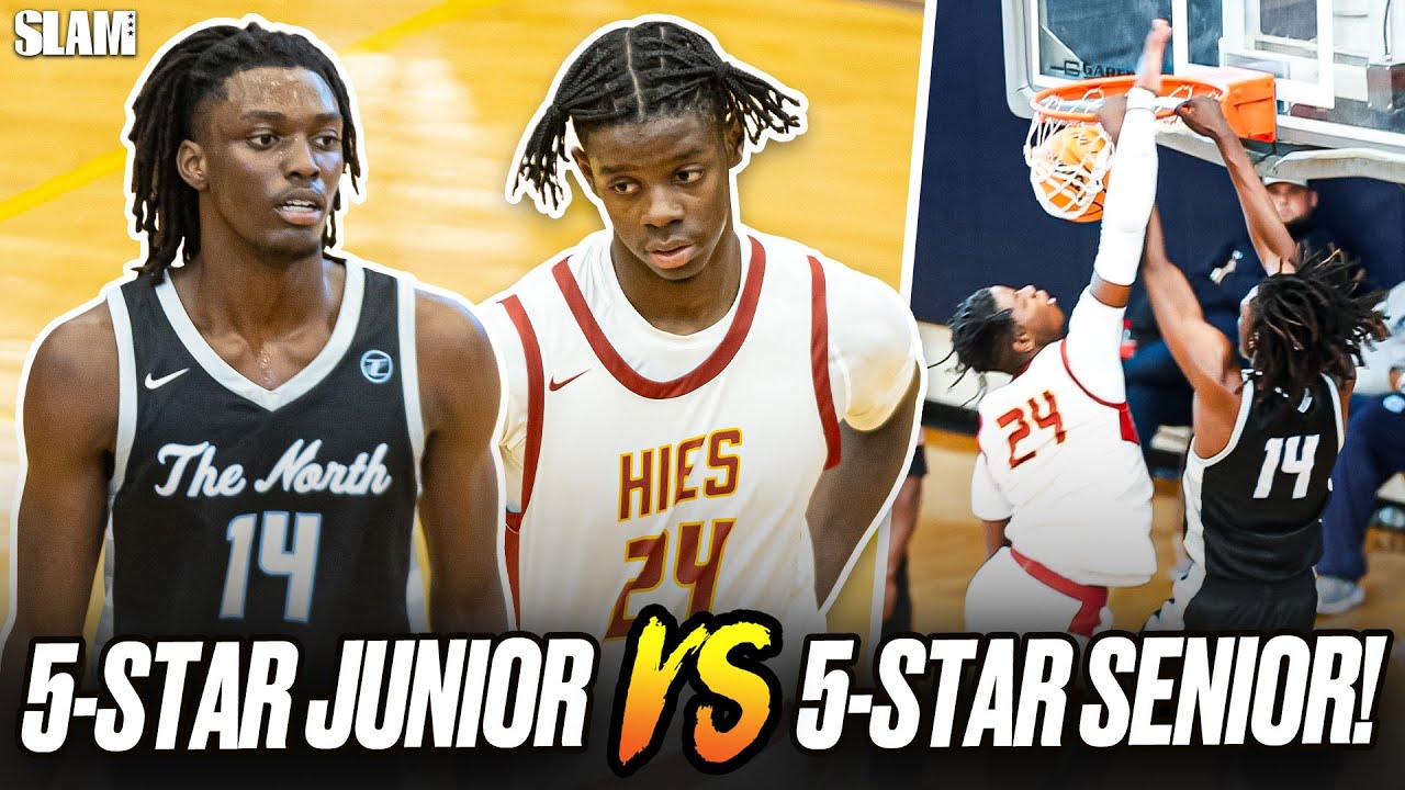 Top 5 senior Caleb Wilson and 5⭐️ junior Toni Bryant Face Off at Holiday Hoopsgiving 🤬🔥