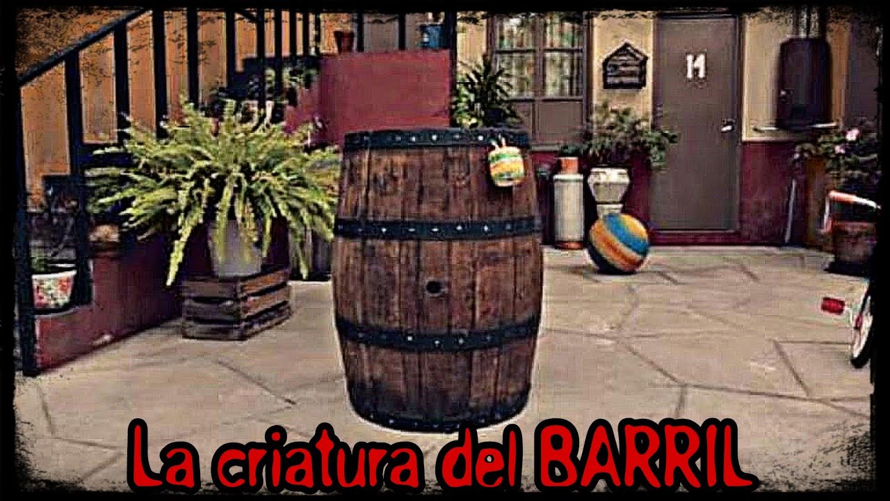 La CRIATURA del Barril | Creepypasta el Chavo del 8