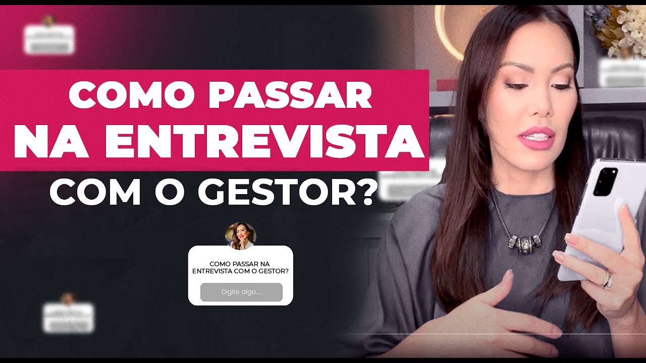 Entrevista com Gestor Dicas: Como é Entrevista com Gestor