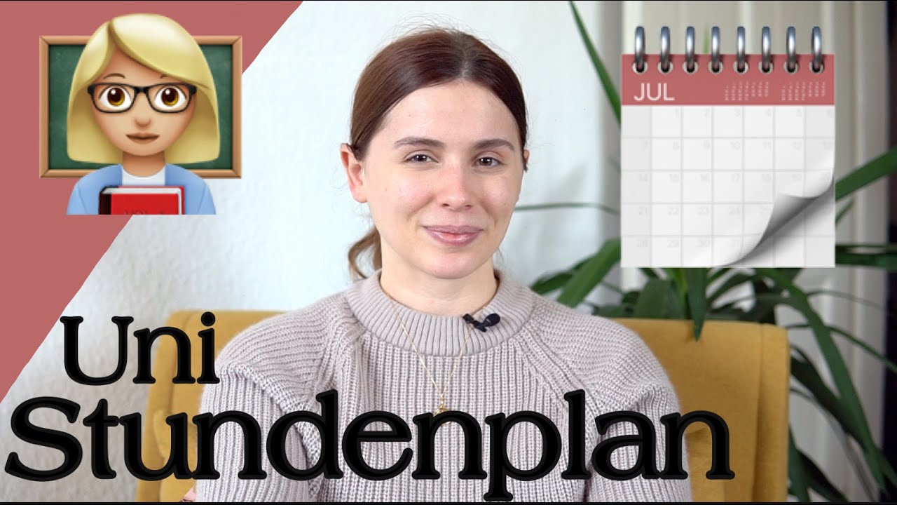 Stundenplan für die Uni erstellen - Lehramt Edition