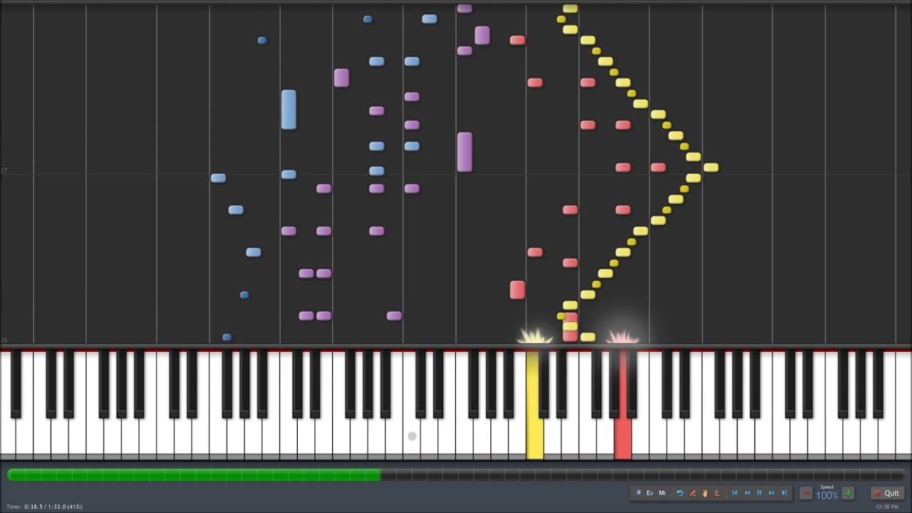 Synthesia: Hamelin - Etude No. 1 [d'après Chopin-Godowsky 'Triple-Etude']