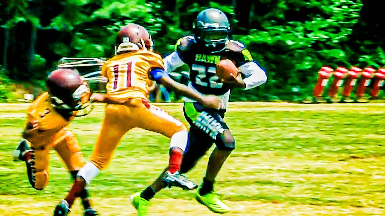 They Call Him "BABY SHAQ"🔥🔥James Drayton 10U Youth Football Highlights