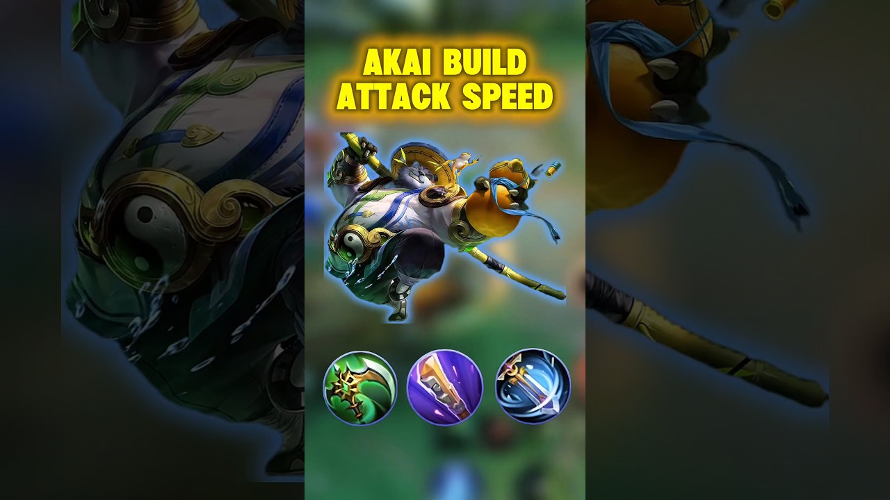 Akai build attack speed #mobilelegends #mlbb #ml