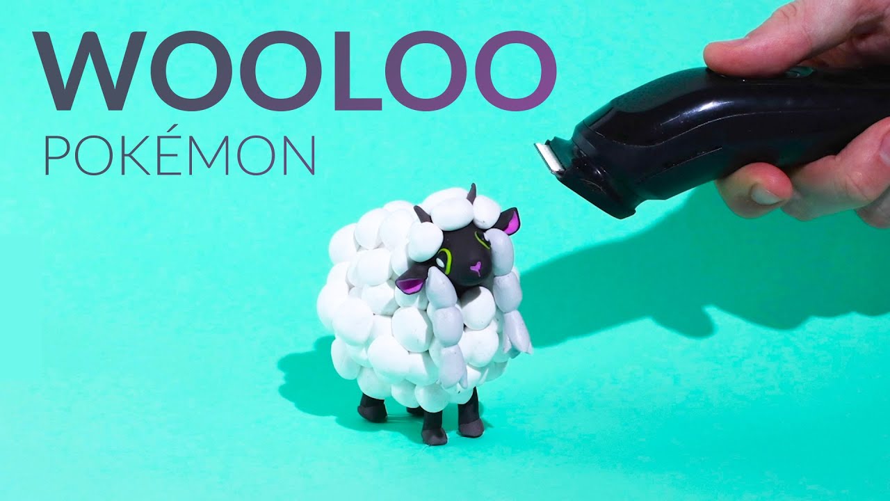 Creating a clay WOOLOO & then fully SHAVING &ndash; Pok&eacute;mon