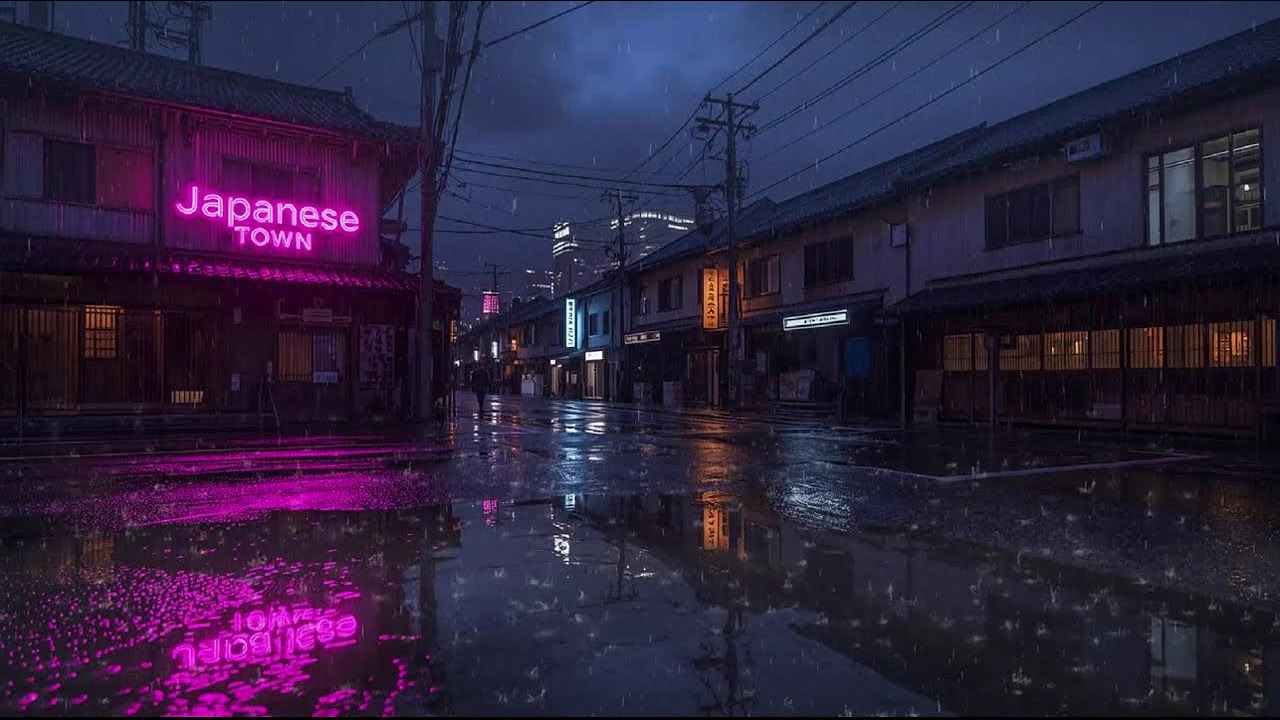 Rainy Night Lofi Mix 🌙 Calm Chillhop Beats to Relax, Study & Sleep #1
