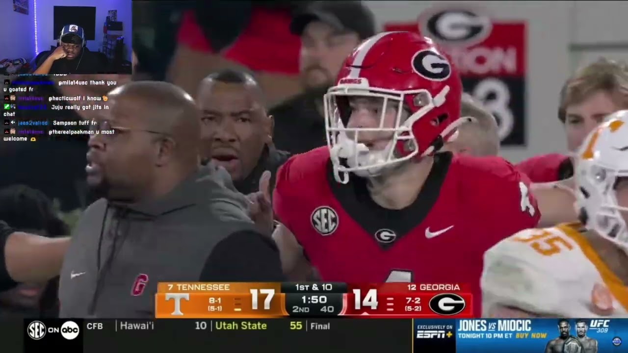 JuJuReacts To #7 Tennessee vs #12 Georgia | 2024 Full Game Highlights