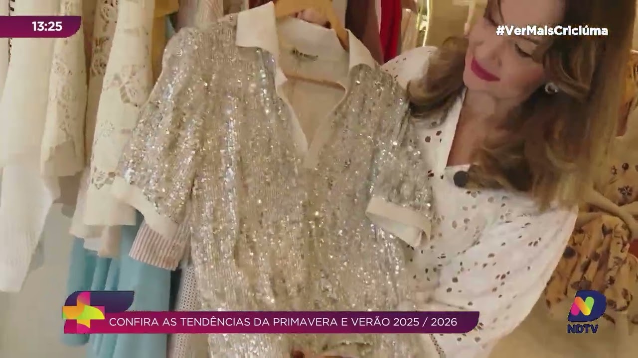 Confira as tend&ecirc;ncias de moda primavera e ver&atilde;o 2025/2026