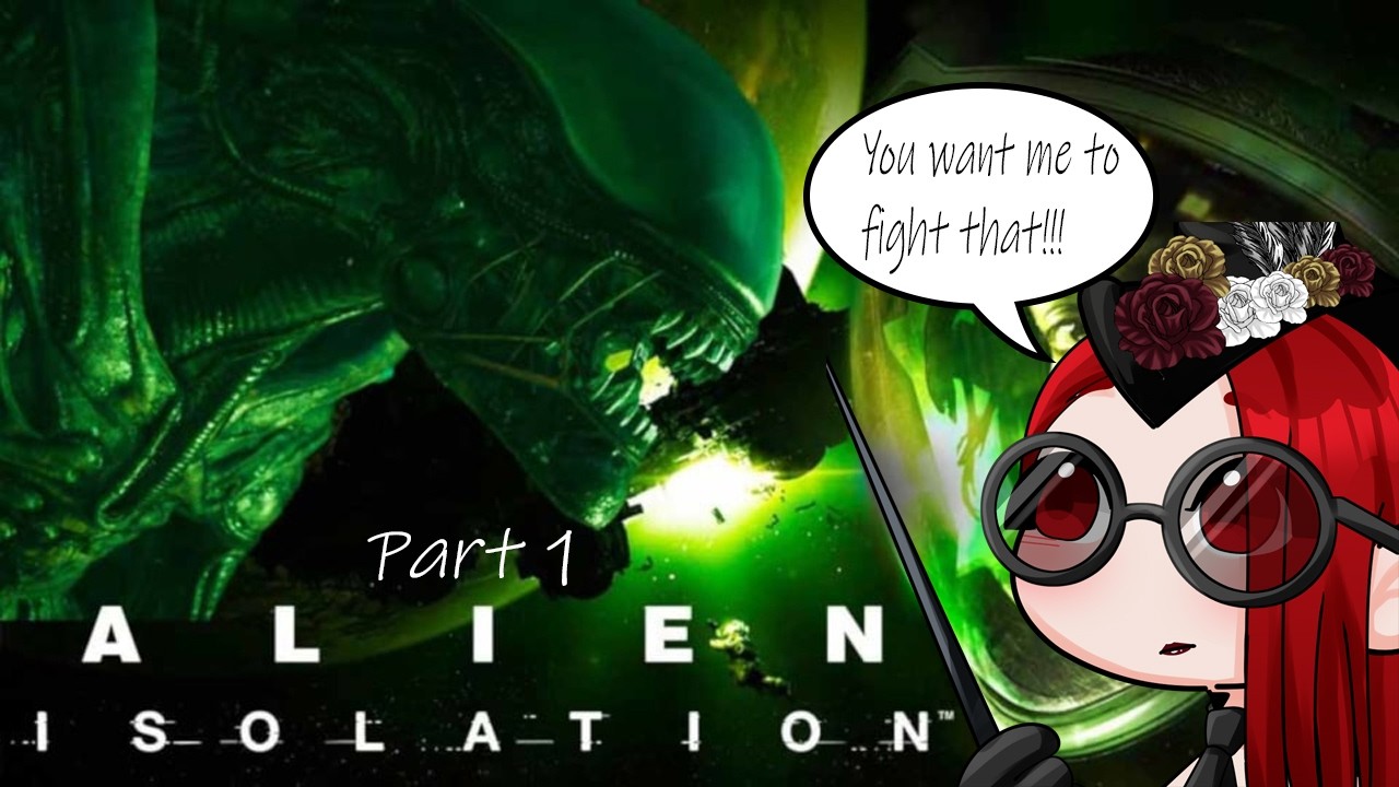 Running from the alien ! it didn't like the hug! (Alien: Isolation part 1)