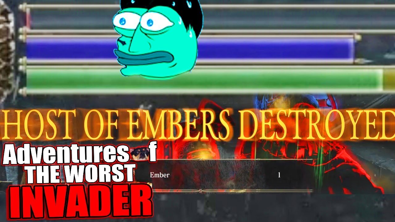 DS3 PvP: From 1 HP To 3 Man Gank Spank In 30 Seconds - Adventures Of The WORST Invader