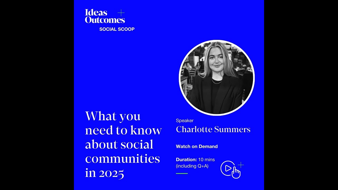 SOCIAL SCOOP - What You Need to Know About Social Communities in 2025