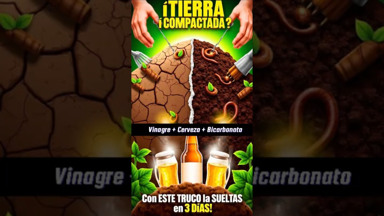 TIERRA COMPACTADA     Con ESTE TRUCO la SUELTAS