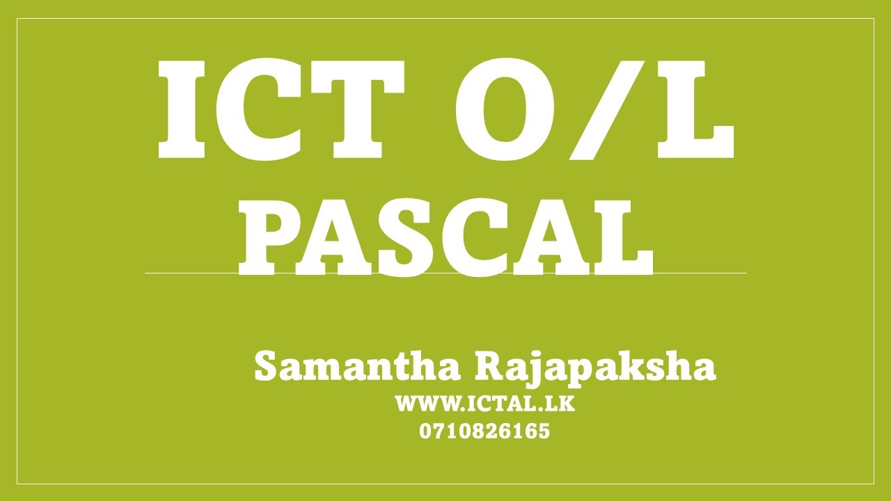 Pascal OL 2025