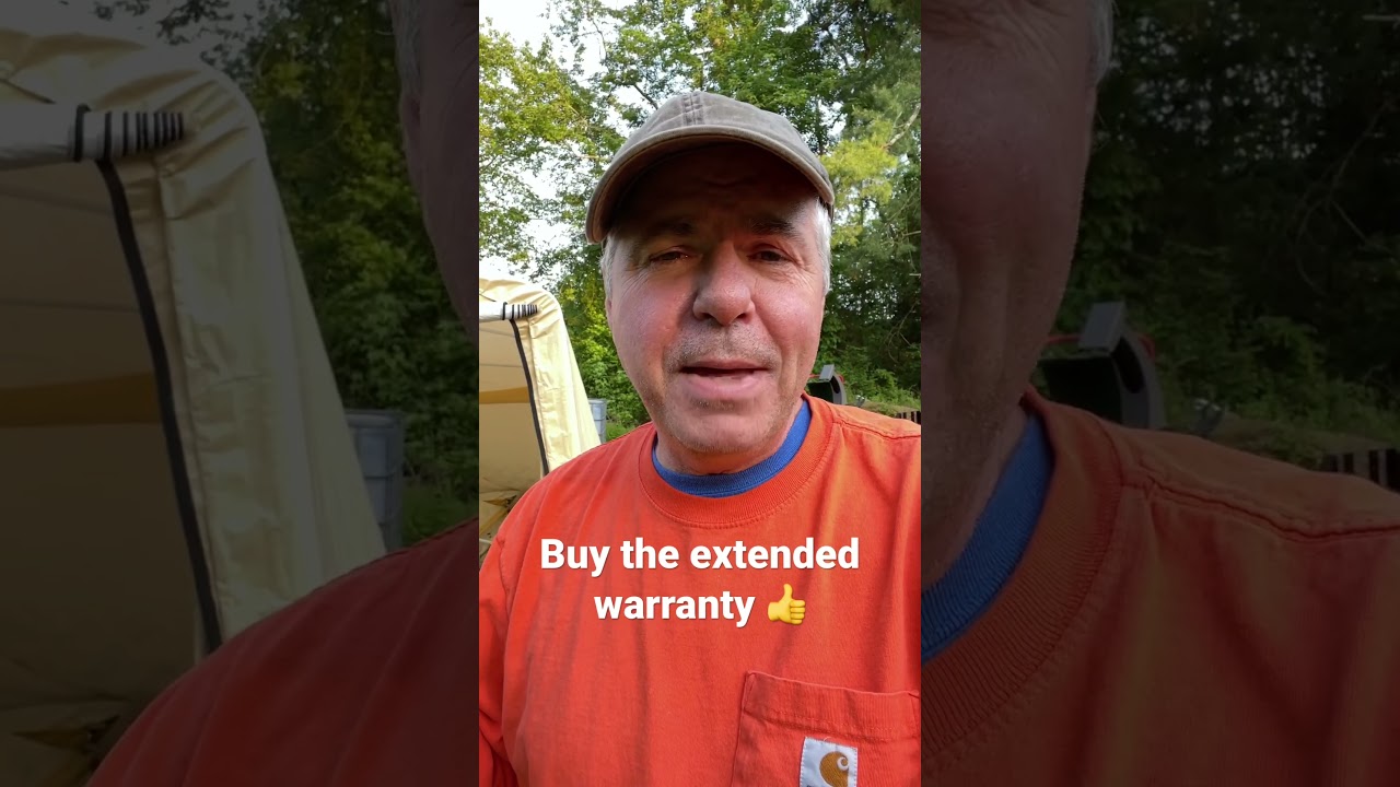 (Short) Harbor Freight Portable Garage Update