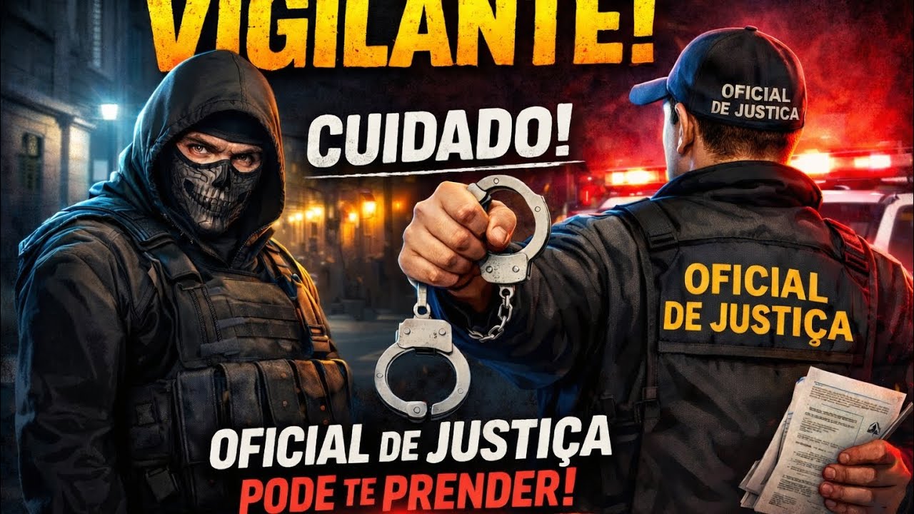 Vigilante CUIDADO com Oficial de justiça